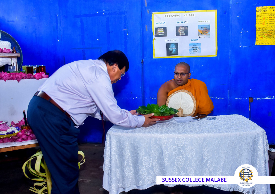 Donation to the pediatric ward at the Maharagama Apeksha hospital.
