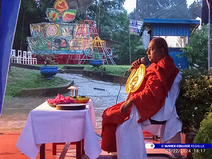 Sussex College – Kegalle, Vesak Thorana & Dansala